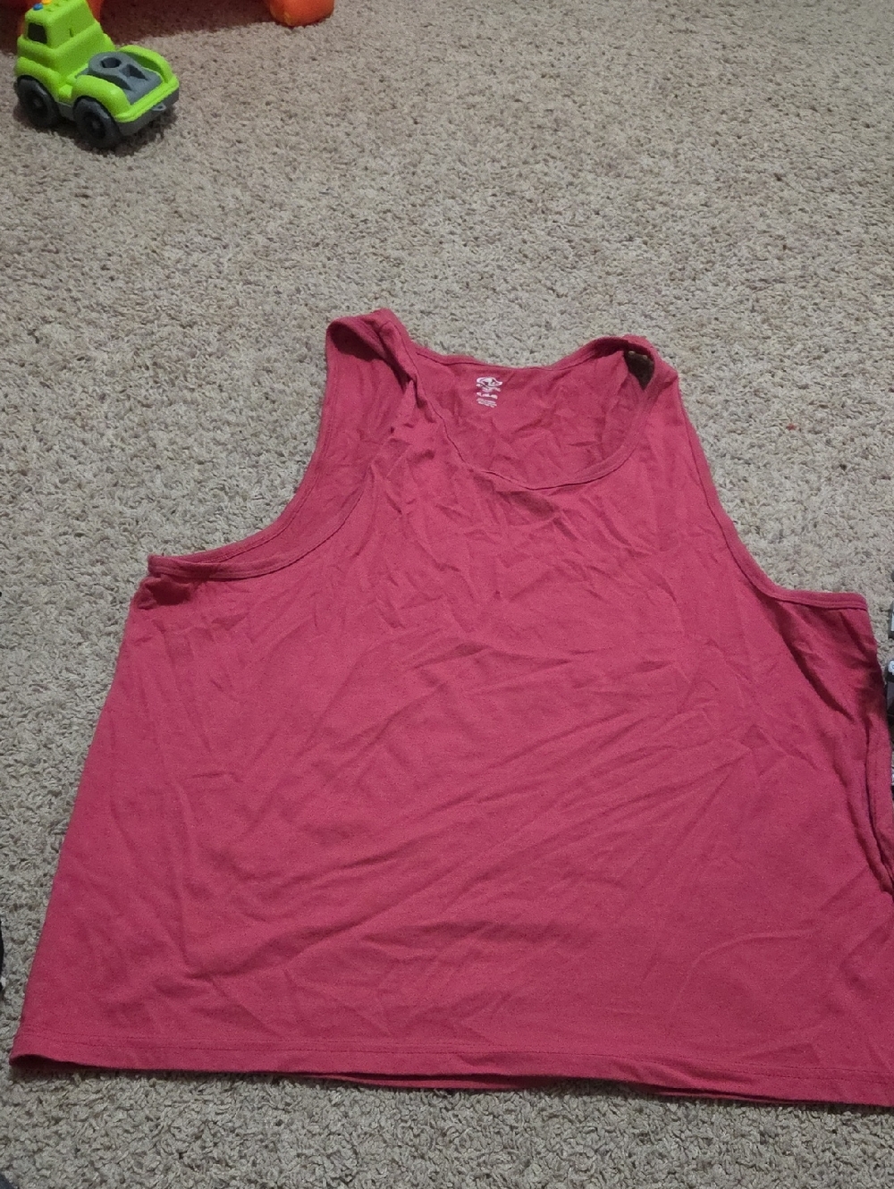 Athletic Works Deep Rose Pink Tank Top